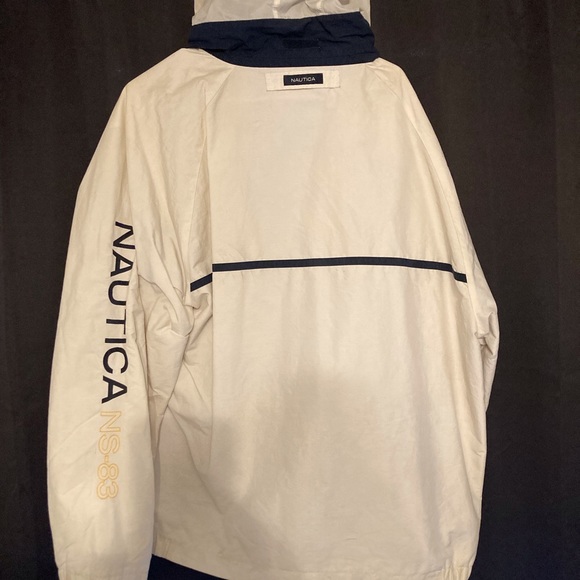 Last Irish queen lake texoma Nautica wind breaker with hood - Picture 1 of 2